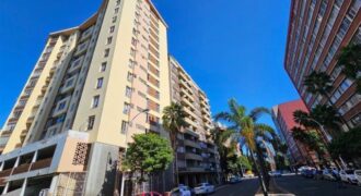 DURBAN CENTRAL – DIAKONIA AVE – NOVA NATALIA- 2.5 BEDROOM / 1BATH APARTMENT WITH SECURE PARKING