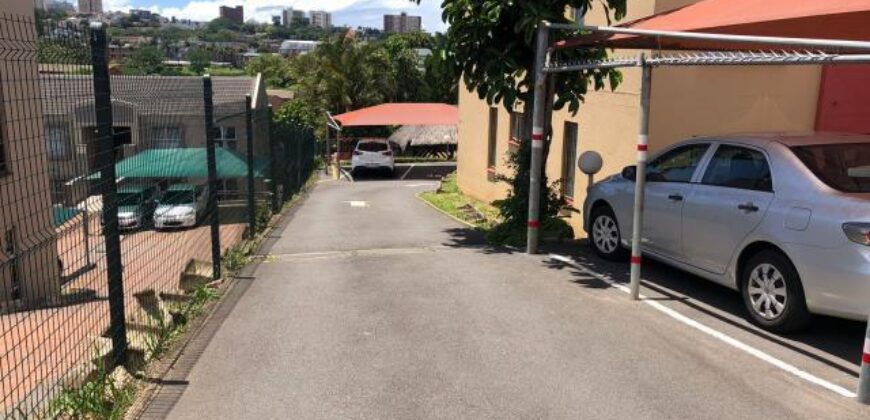 MAYVILLE- 474 JAN SMUTS HIGHWAY- BRIDGEFORT-WELL PRESENTED 1 BEDROOM APARTMENT WITH 1 SECURE PARKING TO RENT